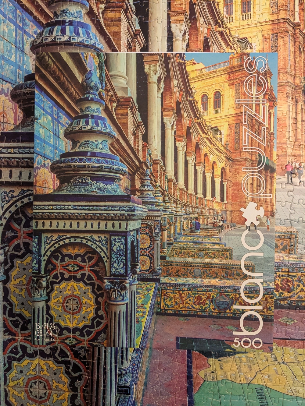Blanc 500 Piece Puzzle